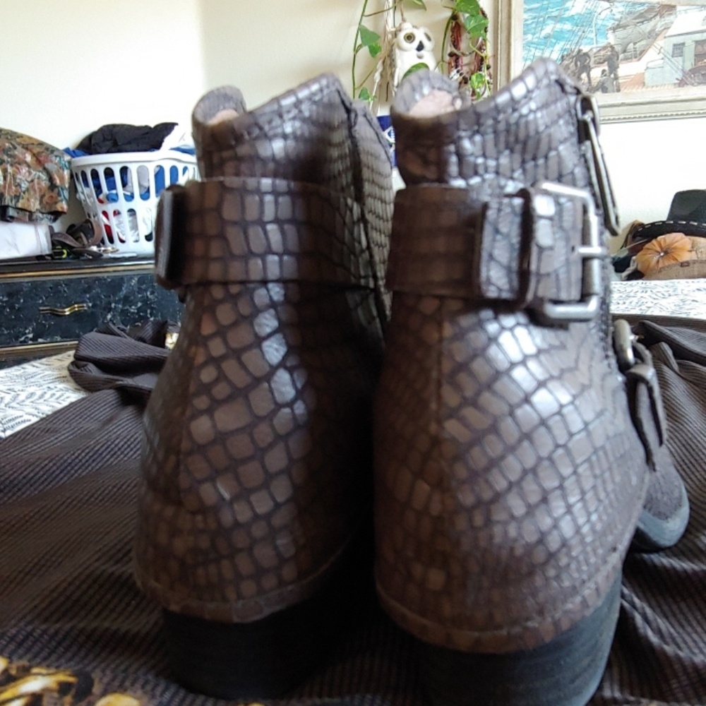 Dragons scale Moto boots - Picture 6 of 8